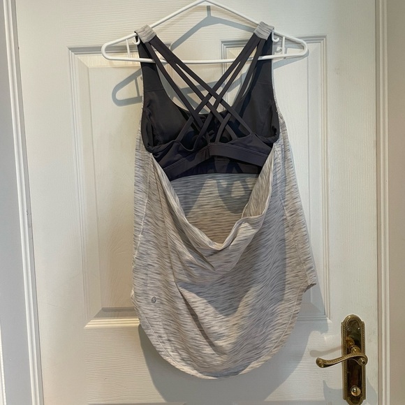 LULULEMON tank with built in bra - Picture 2 of 4
